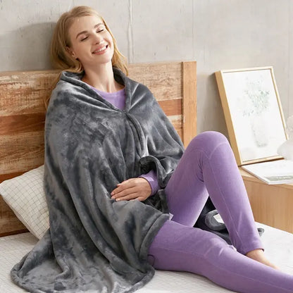 HeatWave™ -  Heated Blanket Sweater | 70% OFF TODAY